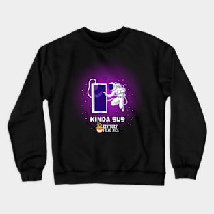 Kinda Sus Astronaut Crewneck Sweatshirt